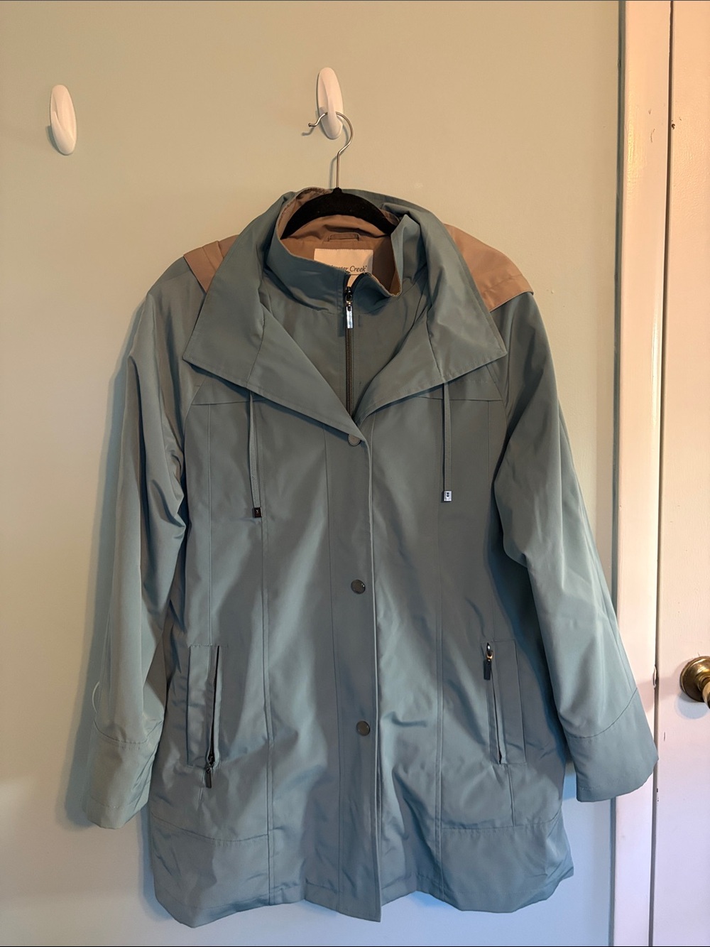 Coldwater Creek all weather coat, size large